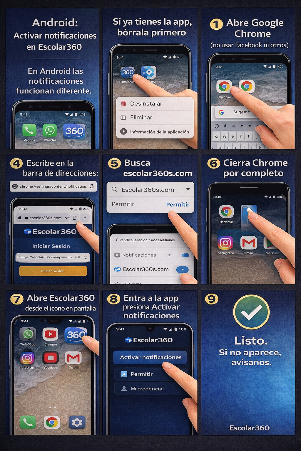 Instalar app en Android